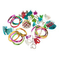 Set 49 Accesorios Metalizado Sorpresa Para Cumpleaños - Louicid