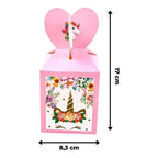 Set 6 Cajitas Sorpresa Unicornio Flor Para Cumpleaños - Louicid