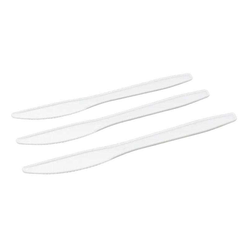 Set De 12 Cuchillos Plásticos Desechables Para Celebraciones - Louicid