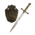 Set Espada Y Escudo Dragón 48cm Disfraz Para Niños - Louicid