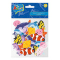 Stickers Figura Peces Goma Eva 36 Piezas Para Manualidades - Louicid