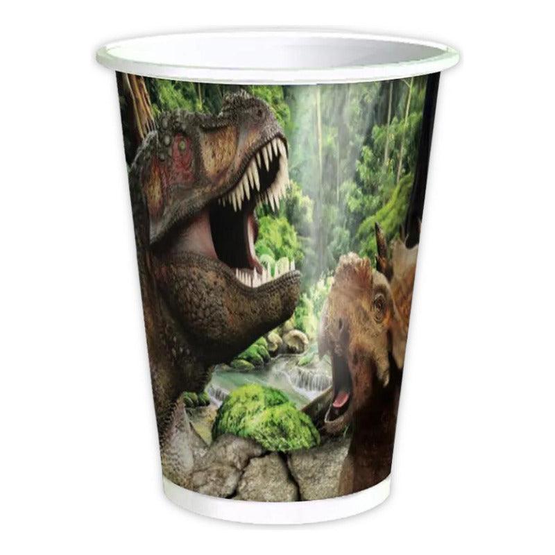 Pack Cumpleaños Dinosaurio Rex Para 6 Niños Decoración Infantil - Louicid