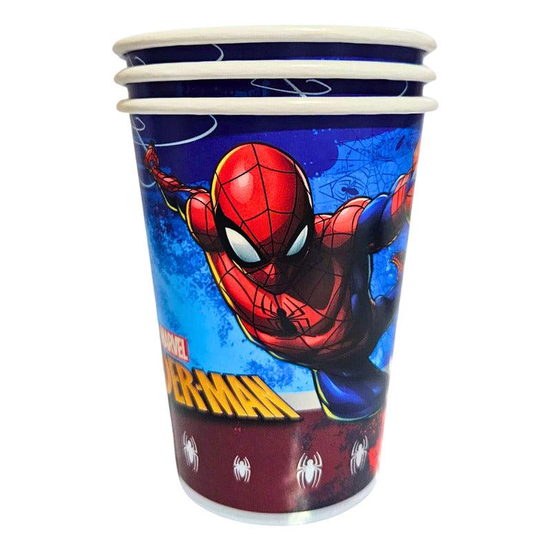 Segundo diseño del vaso Spiderman, resistente y colorido, pensado para niños - Louicid