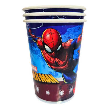 Segundo diseño del vaso Spiderman, resistente y colorido, pensado para niños - Louicid
