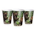 Vasos Desechables Dinosaurio Rex 6 Uds Decoración Cumpleaños Infantil - Louicid