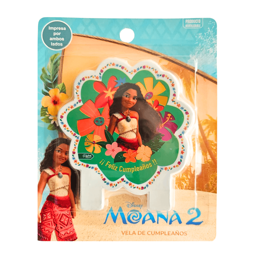 Vela De Moana 2 Para Cumpleaños - Louicid