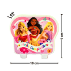Vela De Princesas Disney Para Cumpleaños - Louicid